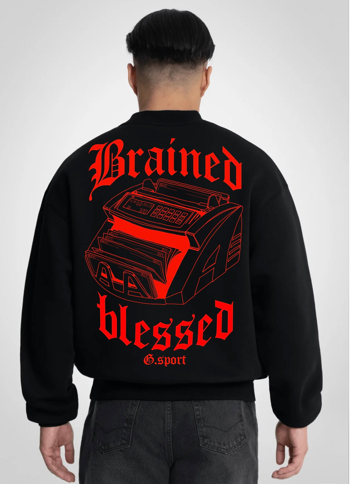 G.sport brained n blessed Sweater